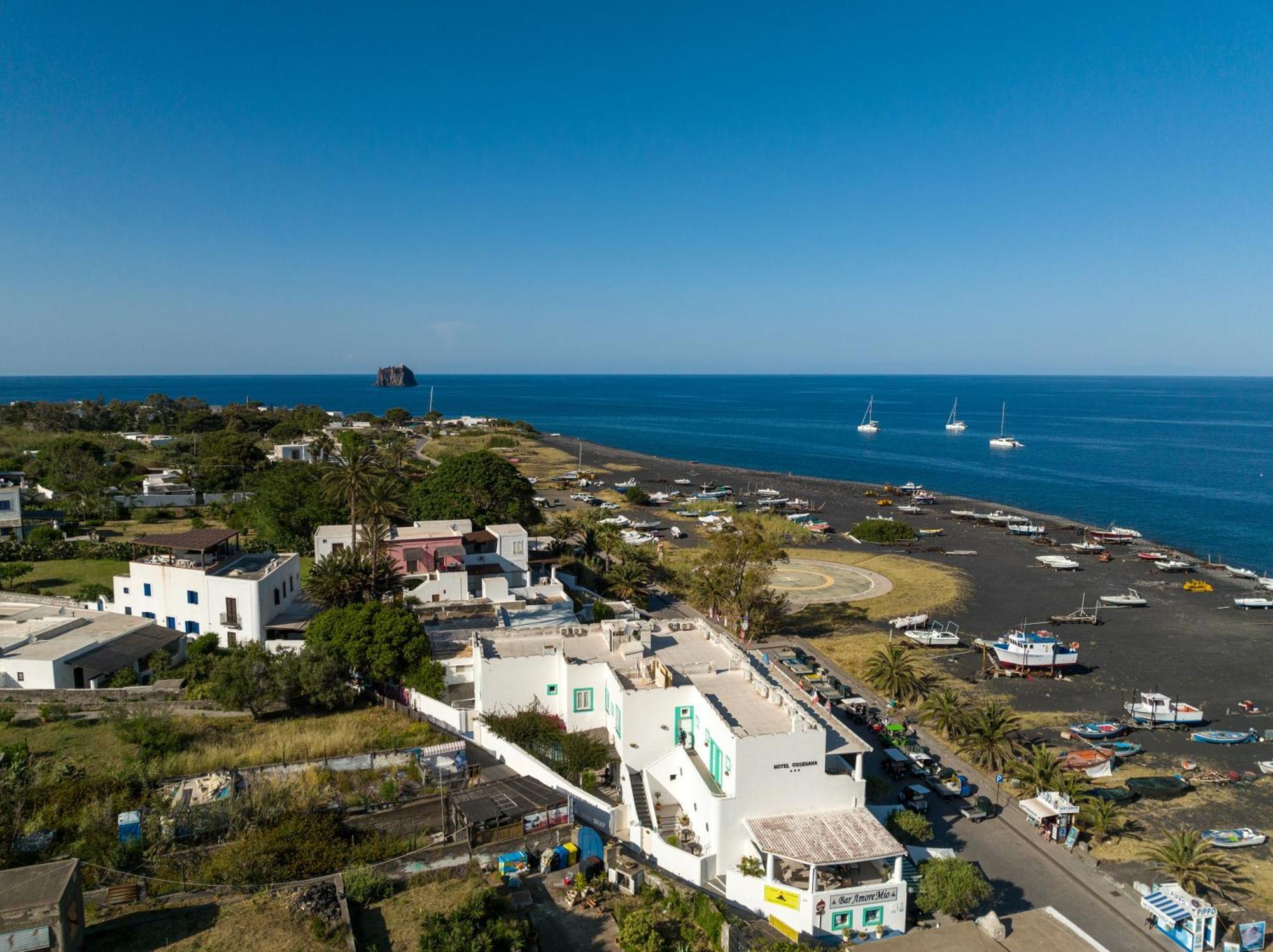 Hotel Ossidiana Stromboli Center 외부 사진